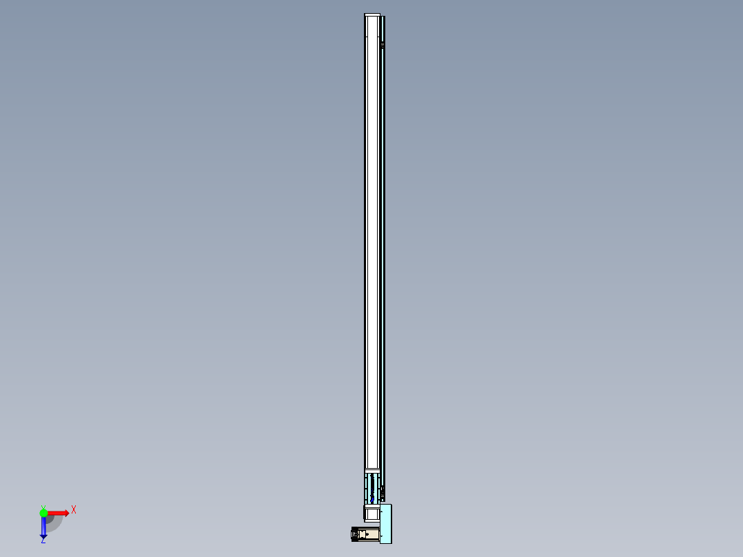 欧规系列-LB6A-L65-S1800-BL-ZP40-C3俯视图