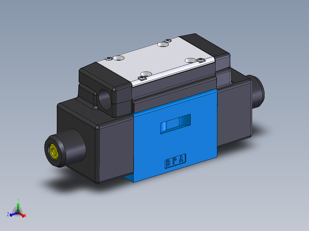 Continental Hydraulics-VSD05M_3X_GB_60L液压元件主视图