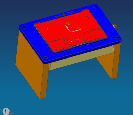 小号电脑外壳铣内腔治具模型缩略图