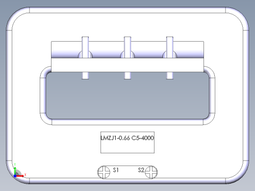 德力西电气 LMZJ1-0.66 C5-4000前视缩略图