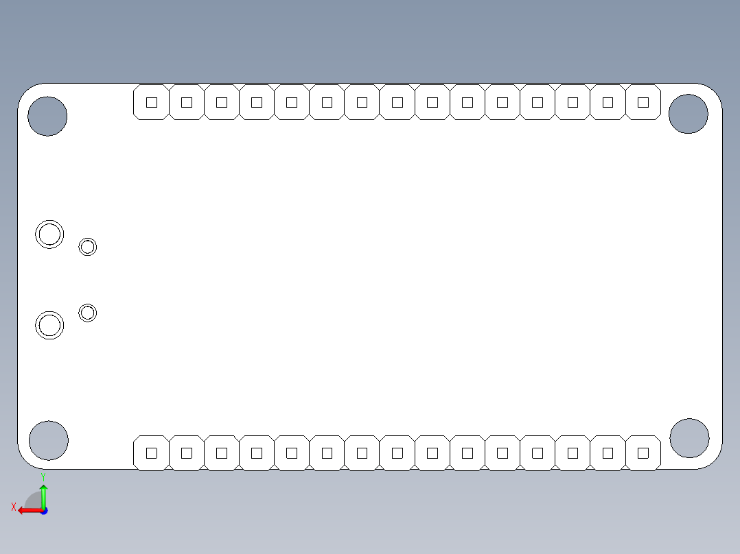 电路板、主板(117)后视图