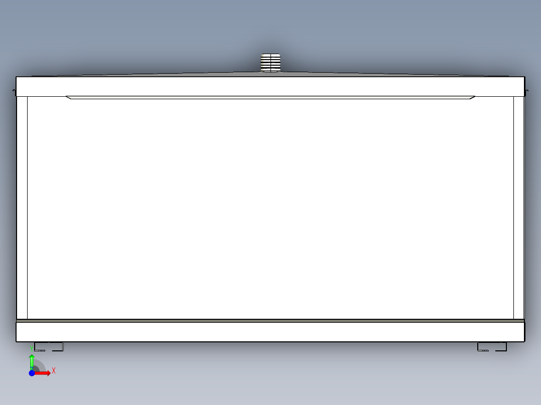 A3004042-冷却储存蒸发器（立式）前视图