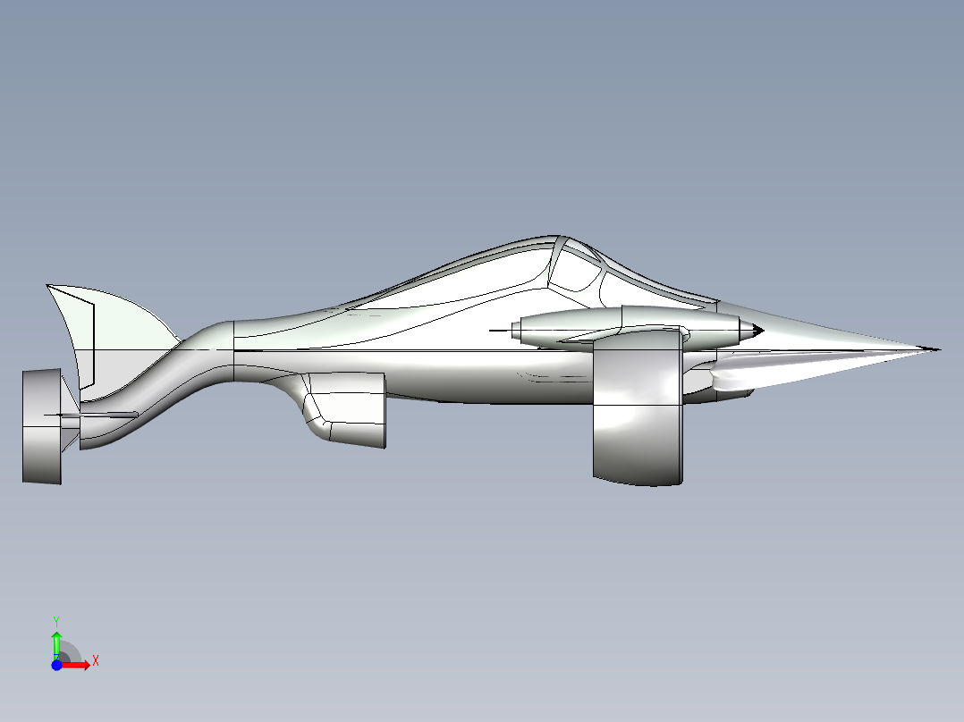 B2004835-喷气式水陆两栖车前视图