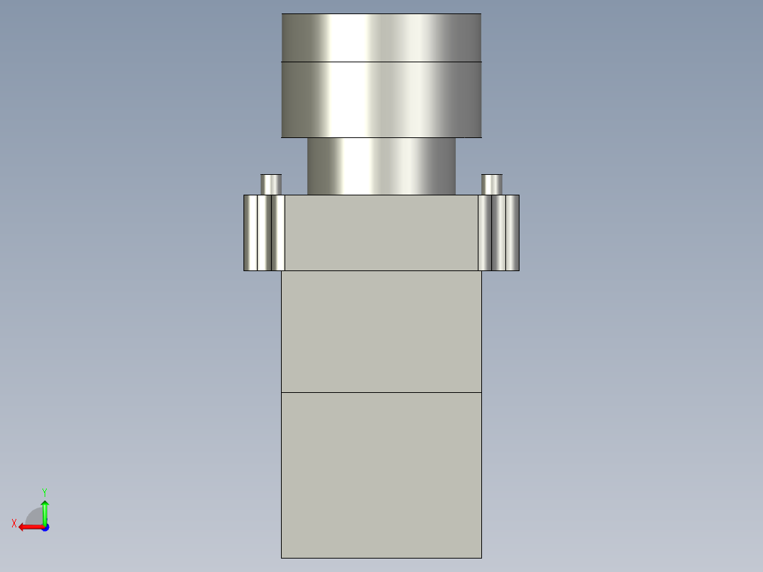XB2BW33B1C带灯绿色按钮压机3后视图