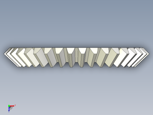 A0004058-36齿锥齿轮俯视缩略图