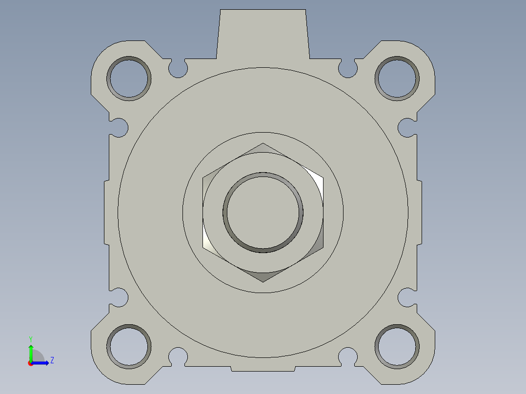 CDQ2A63-40DMZ-1左视图