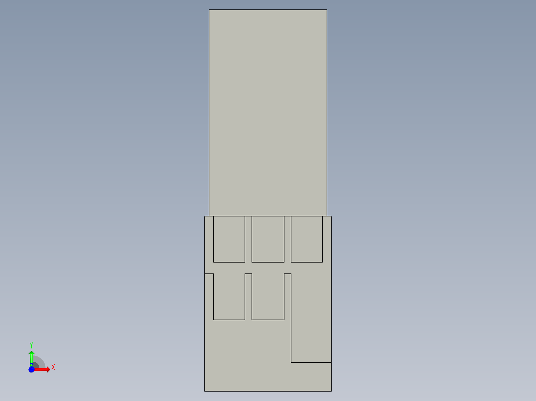 JZX-22F2Z电磁中间继电器前视图