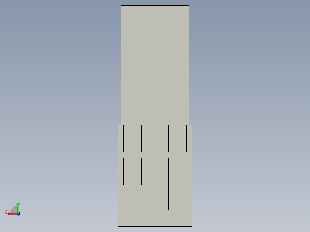 JZX-22F2Z电磁中间继电器后视图