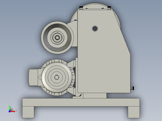 高低速变换功能的卷绳机前视缩略图