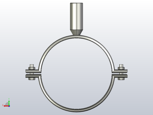 DGA 管架(A型）[DGA-DN100]后视缩略图