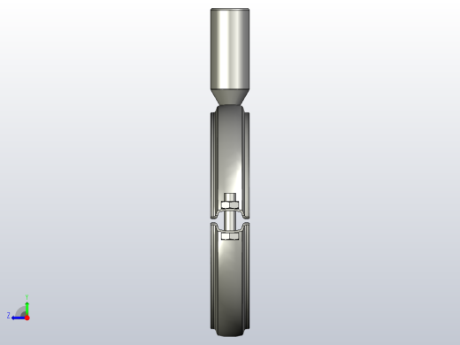 DGA 管架(A型）[DGA-DN100]右视缩略图