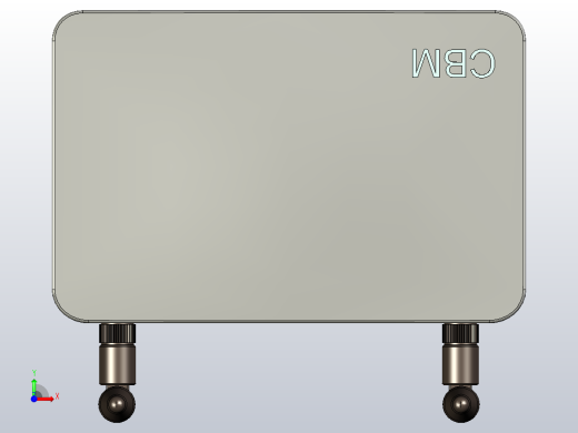 路由器外壳模型前视缩略图