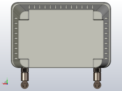 路由器外壳模型后视缩略图