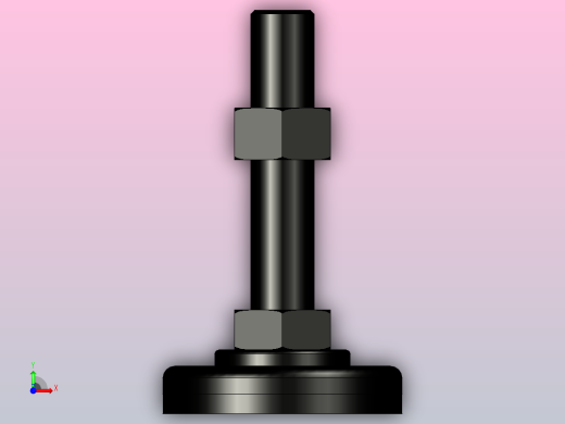 脚杯WAK01-D60-M16-L75前视缩略图