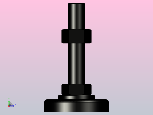 脚杯WAK01-D60-M16-L75左视缩略图