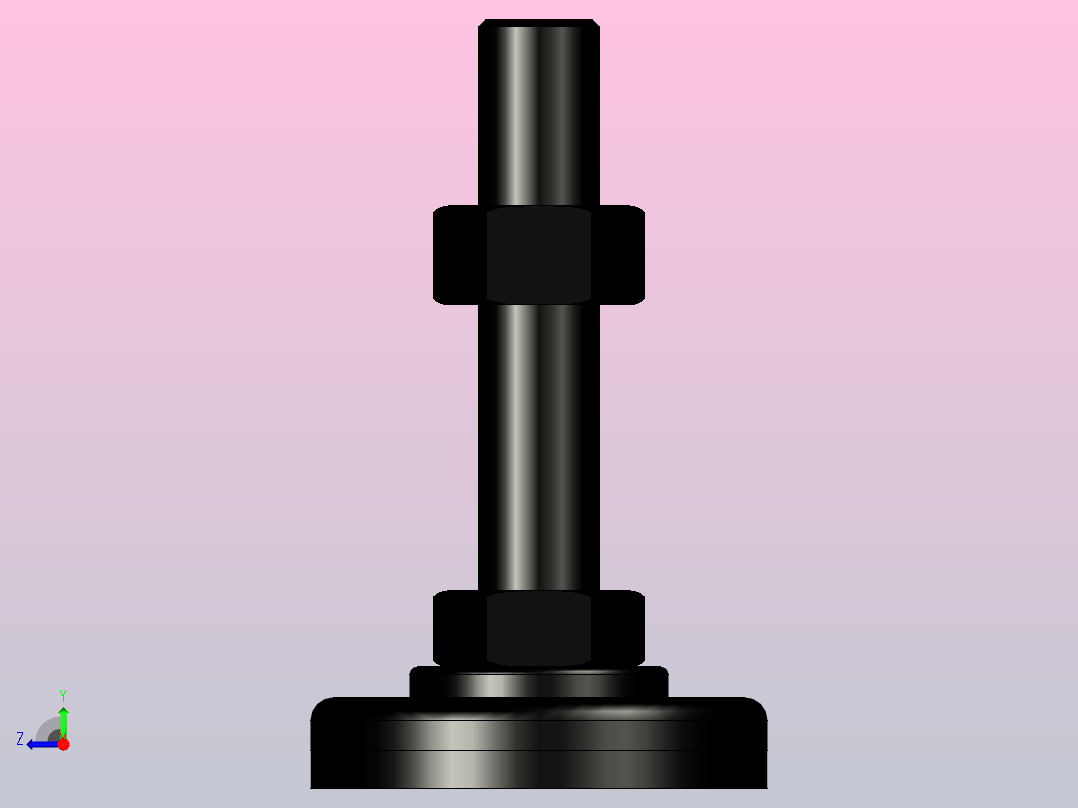 脚杯WAK01-D60-M16-L75右视图