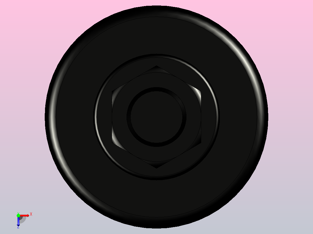 脚杯WAK01-D60-M16-L75俯视图