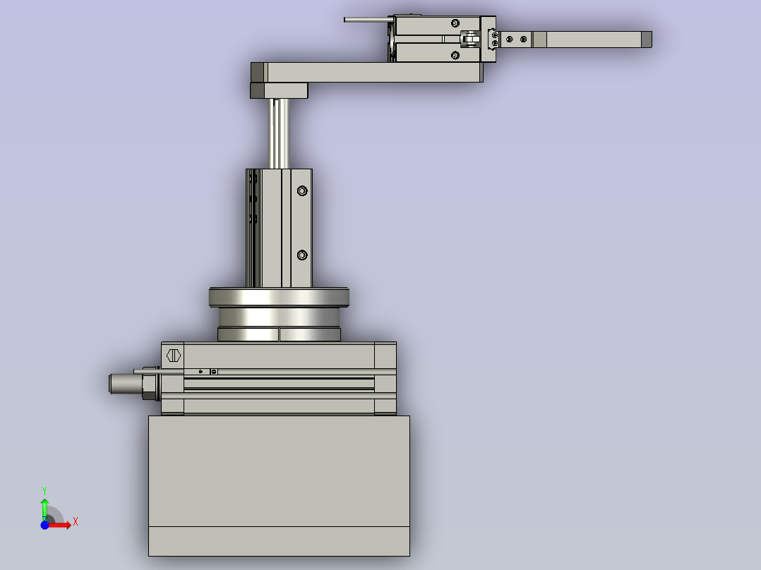 出料组件-Z前视图