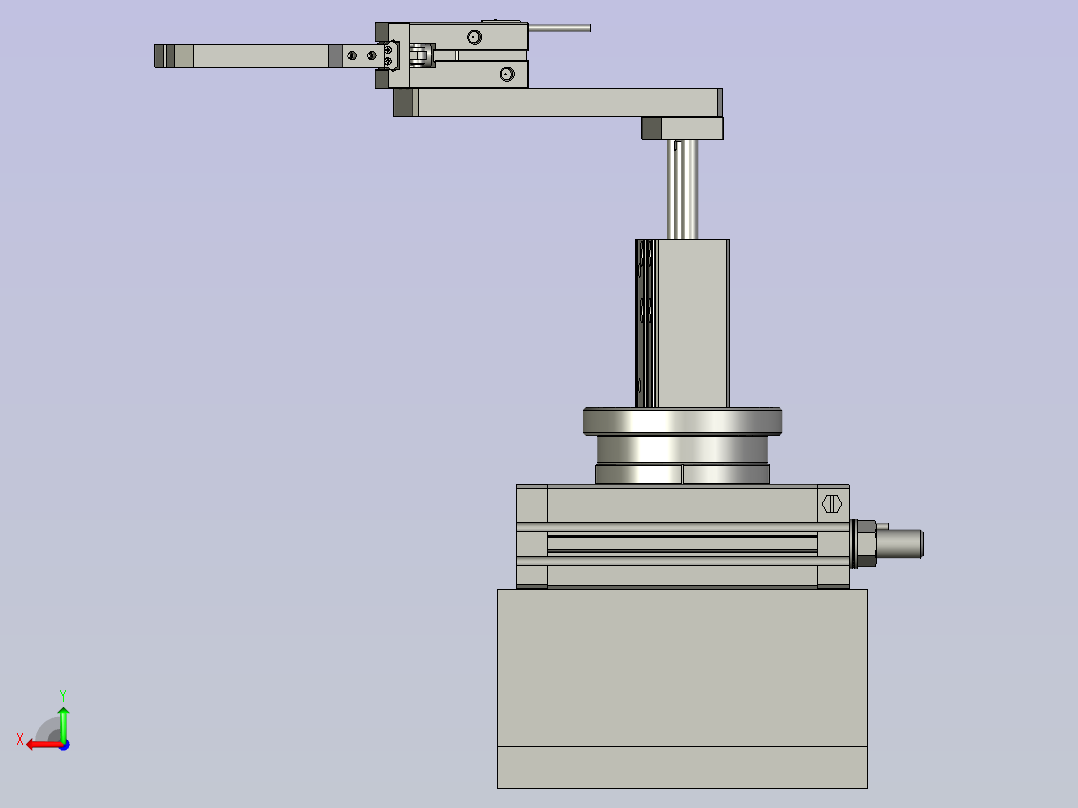 出料组件-Z后视图