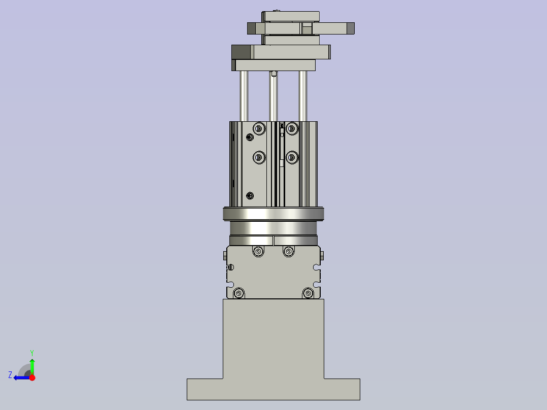 出料组件-Z右视图