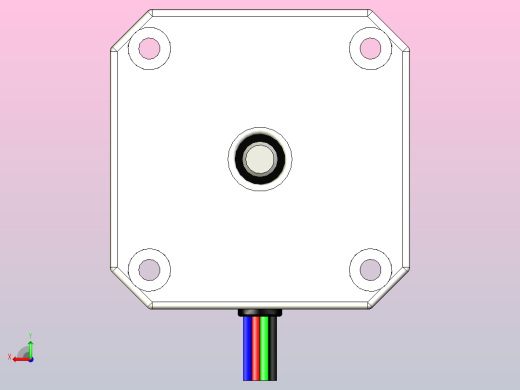步进电机NEMA 17后视缩略图