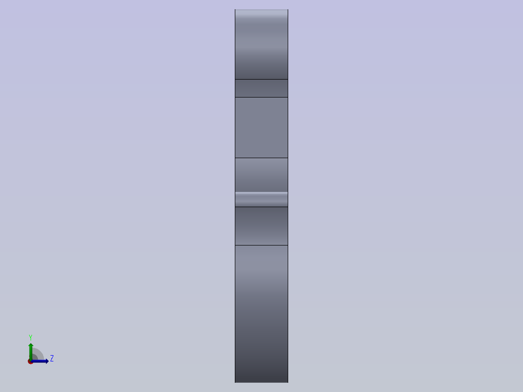 初学者示例内容。左视图