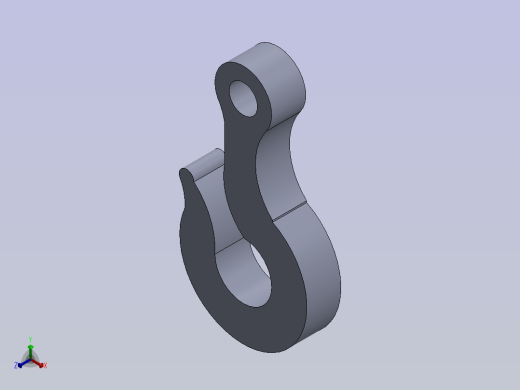 初学者示例内容。正等轴测缩略图