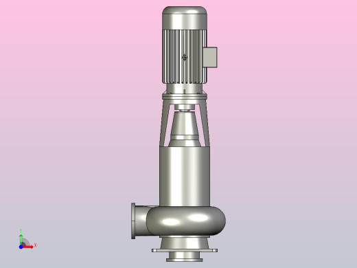 WL(Ⅱ)型系列立式排污泵Ⅱ型-直管[250WLⅡ600-28-75]前视缩略图