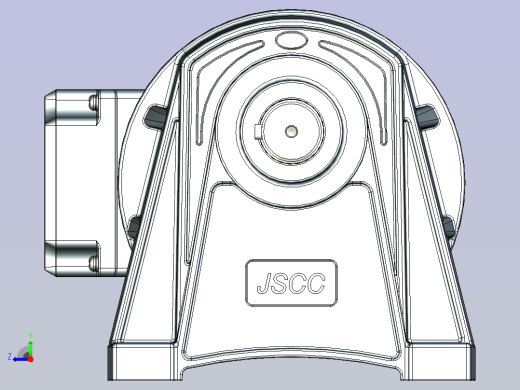 JSCC变频减速电机 f370h02-L右视缩略图