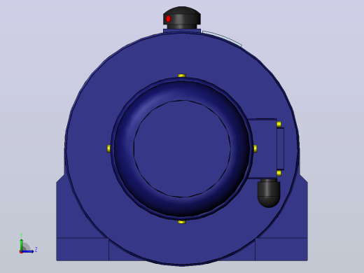 GH16-1500W50型电机左视缩略图