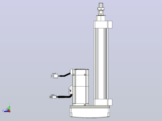 轻载电动缸TPA-ESR40-1210C-L150-MR-LB-W-P40-C3右视缩略图