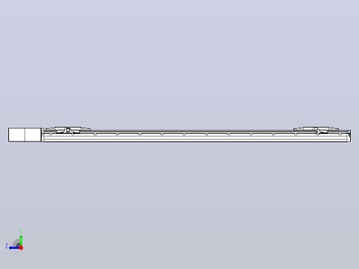 皮带直线轴双滑块型TPA-GCBS-120-P70-L450-QR-M20-N3右视缩略图
