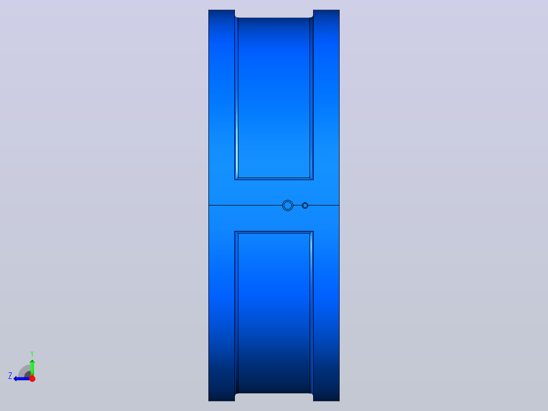 H71H╱Y╱F-PN1.6(HWF6)对夹式止回阀[H71H╱Y╱F-PN1.6(HWF6)]800右视图