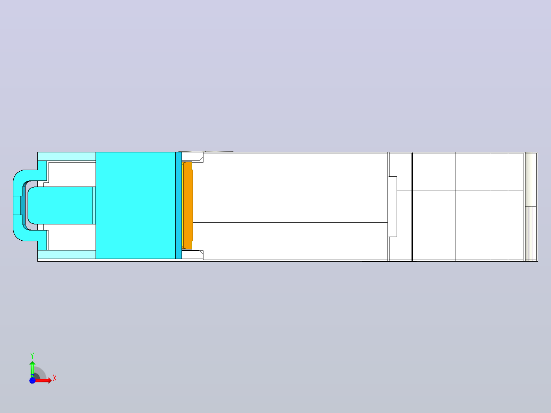 NB7&amp;1P&amp;小型断路器三维模型202307前视图