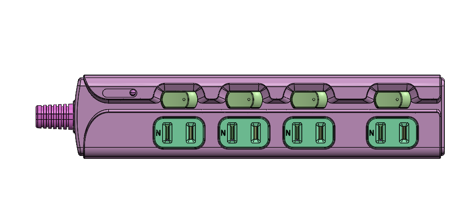 公牛插座模型4