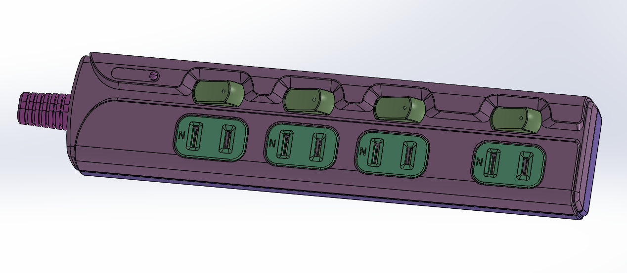 公牛插座模型4