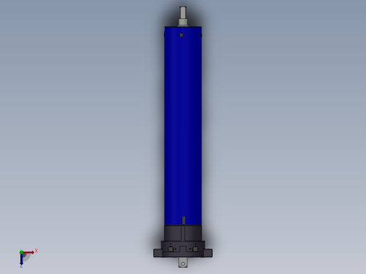 SM45S标准型管状电机[SM45S-40-15]俯视缩略图