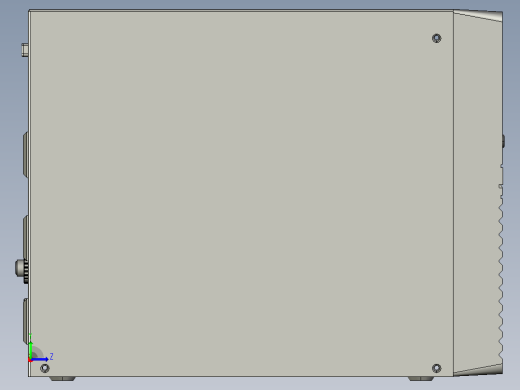 HP-UPS-1k不间断电源三维模型202010左视缩略图
