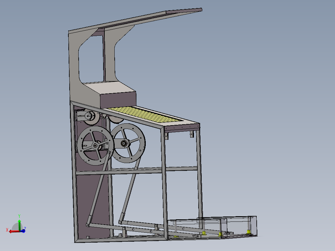 可移动垃圾箱（sw16可编辑+工程图）