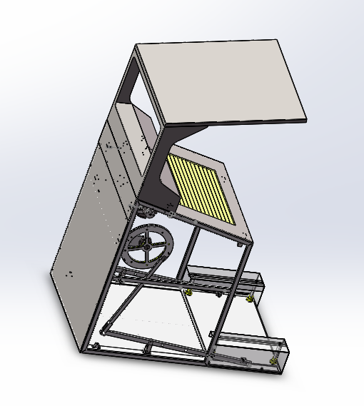 可移动垃圾箱（sw16可编辑+工程图）