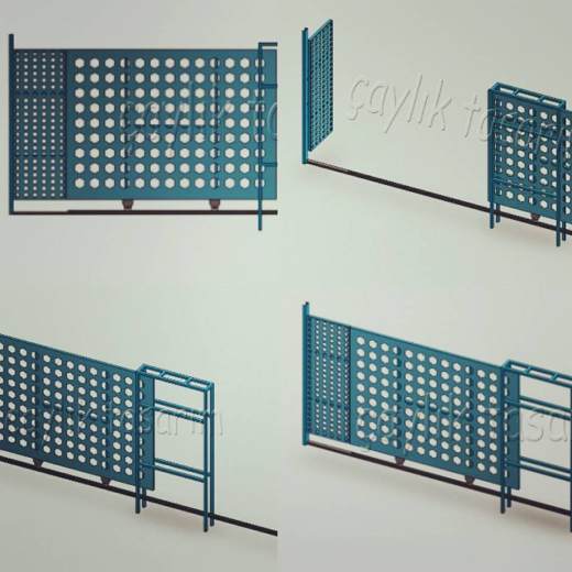 Surgulu推拉门结构模型3D图纸 Solidworks设计缩略图