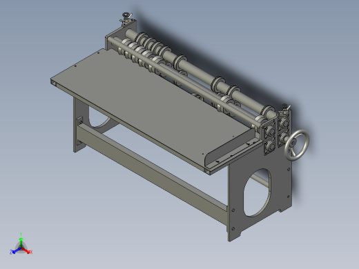 纸箱厂的分纸机3D模型