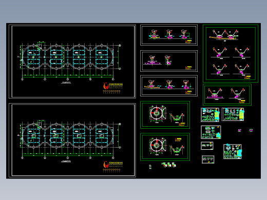 原煤仓下溜槽新加阀门施工图15图