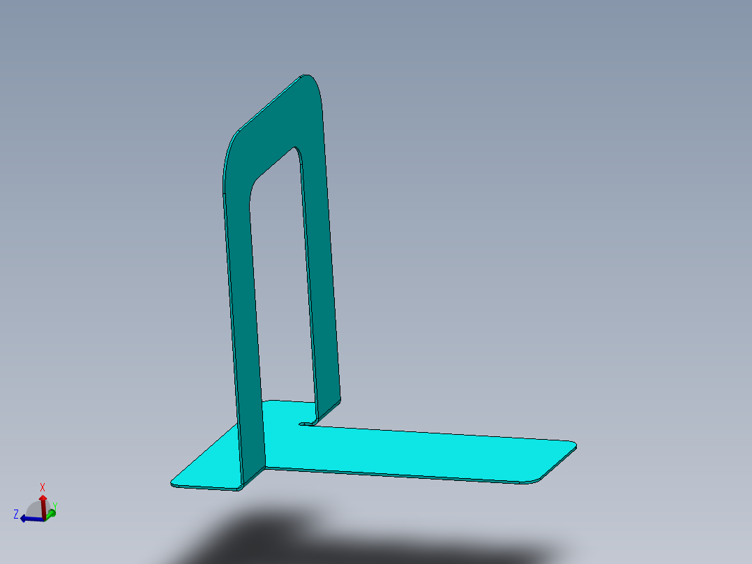 SolidWorks 书挡设计