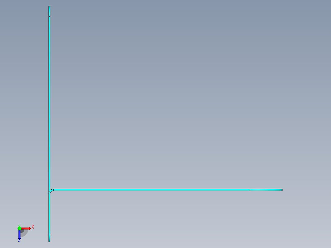 SolidWorks 书挡设计俯视图