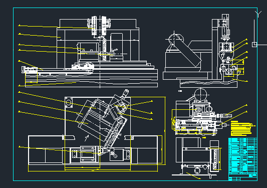 铝合金表面抛光机模型设计