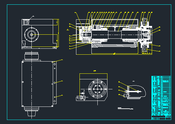 铝合金表面抛光机模型设计