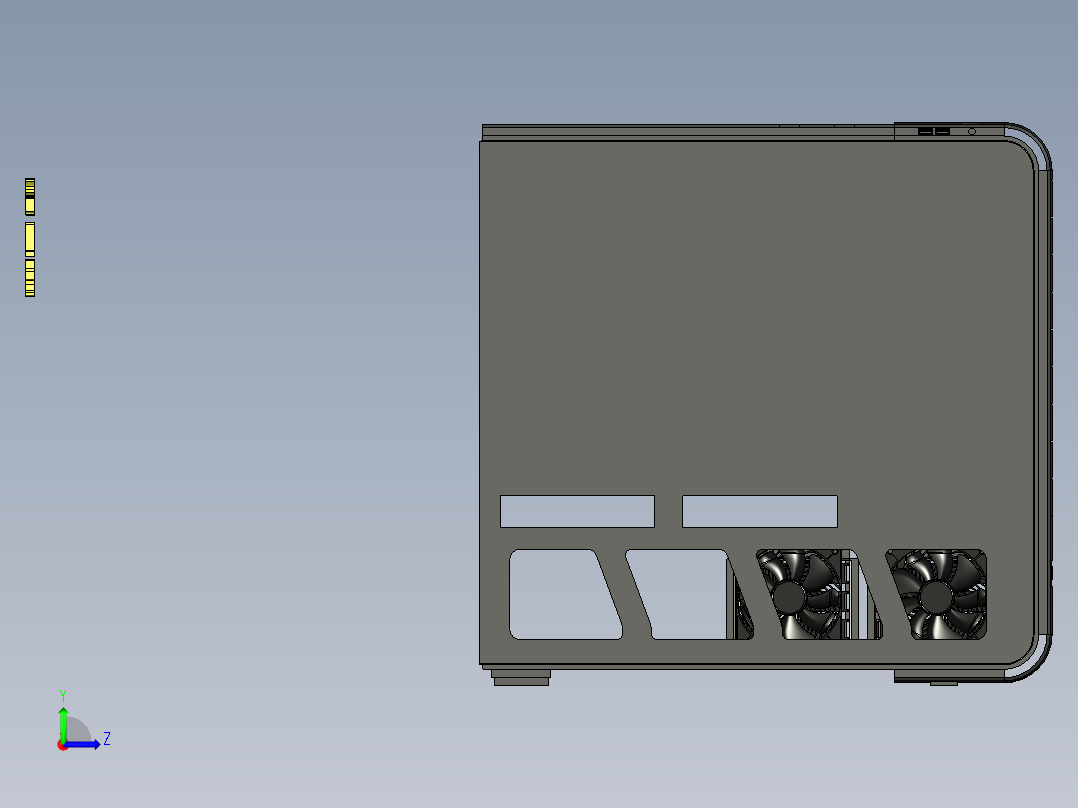 A8_电脑机箱SW2013左视图