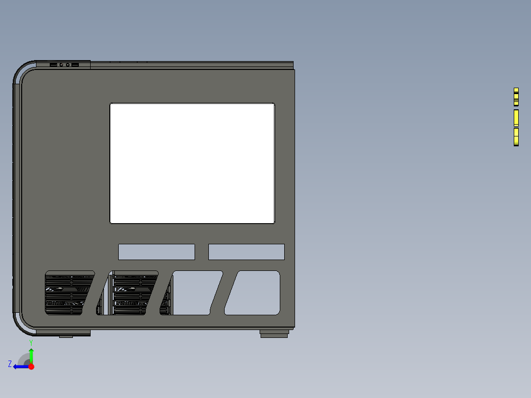 A8_电脑机箱SW2013右视图