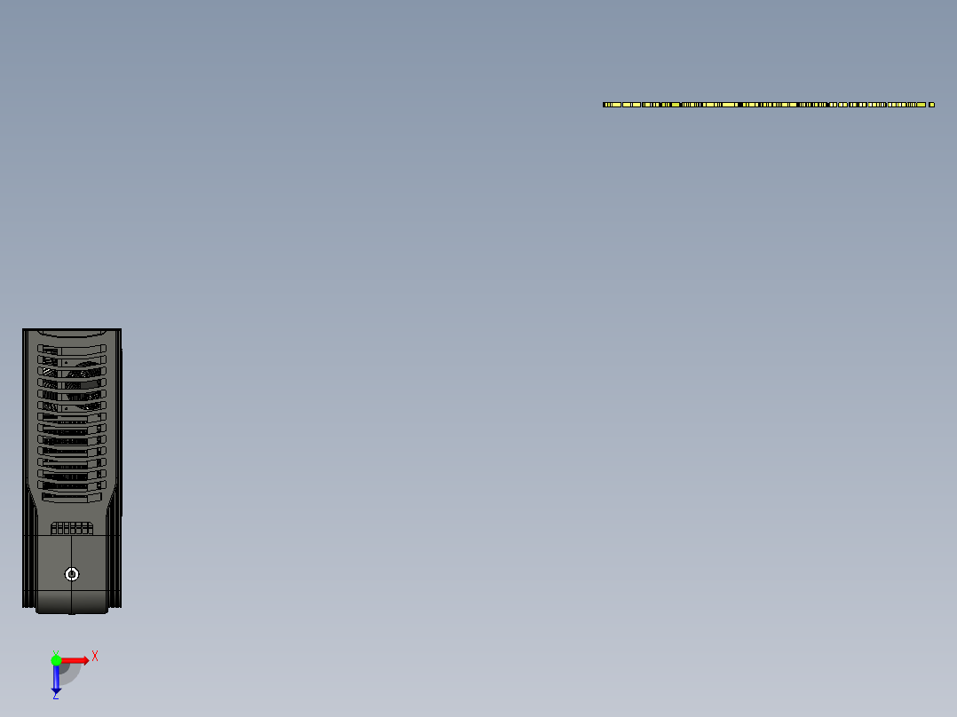 A8_电脑机箱SW2013俯视图